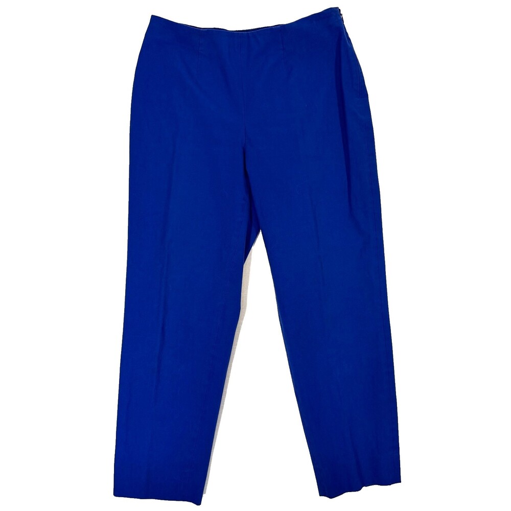 Piazza Sempione Ankle Pants Women's Size 12 / IT46 Cobalt Blue